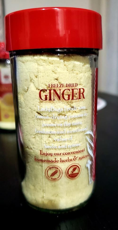Freeze-Dried Ginger Powder
