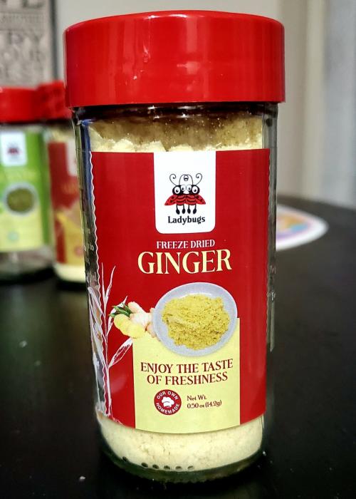 Freeze-Dried Ginger Powder