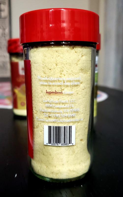 Freeze-Dried Ginger Powder