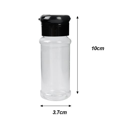 12pack 2oz Plastic Spice Salt Pepper Shakers Seasoning Condiment Vinegar Bottle (Add color of choice in comments)
