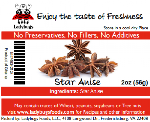Star Anise (Whole &amp; Broken mix) - 2oz