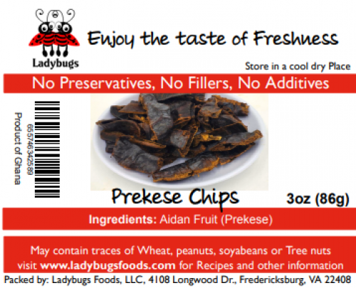 Aidan Fruit Chips (Prekese) - 3oz