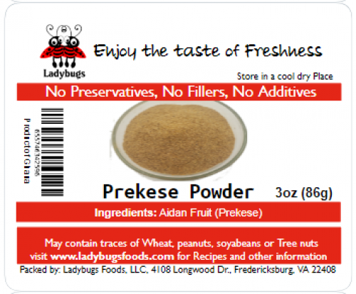 Aidan Fruit (Prekese) Powder - 3oz