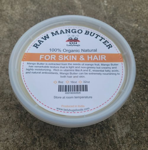 100% Raw Mango Butter - 8oz