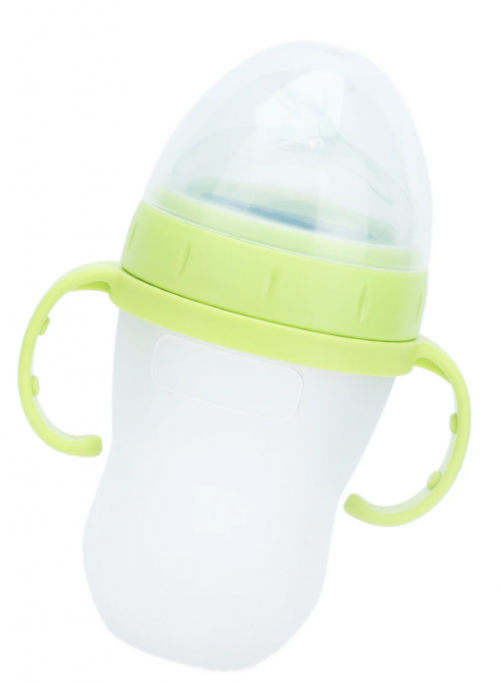 8oz Silicone Baby Bottle
