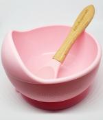 Silicone Baby/Toddler Bowl+Spoon Set