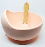Silicone Baby/Toddler Bowl+Spoon Set