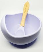 Silicone Baby/Toddler Bowl+Spoon Set
