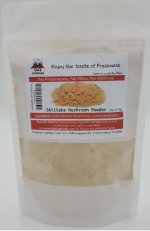 Shiitake Mushroom Powder, Organic Fruiting Body - 4oz